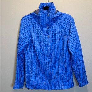 Columbia Women’s Blue Bugaboo Core Interchange Water-Resistant Coat Jacket SZ M